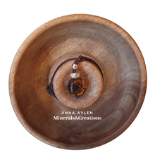 Carica l'immagine nel visualizzatore di Gallery, Collana My Aura filo marrone, Occhio di Tigre