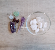 Carica l'immagine nel visualizzatore di Gallery, Quarzo Neve burattato