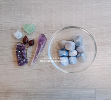 Carica l'immagine nel visualizzatore di Gallery, Quarzo Azzurro burattato