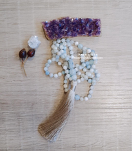 Carica l'immagine nel visualizzatore di Gallery, Mala Acquamarina con pietra grezza