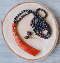 Carica l'immagine nel visualizzatore di Gallery, Mala Shungite e Legno tinto a mano