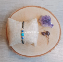 Carica l'immagine nel visualizzatore di Gallery, Braccialino Sodalite e pasta di Turchese
