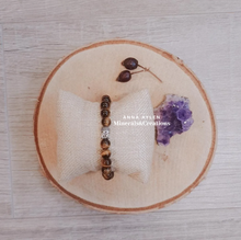 Carica l'immagine nel visualizzatore di Gallery, Bracciale Occhio di Tigre con inserto Buddha