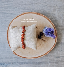 Carica l'immagine nel visualizzatore di Gallery, Bracciale Diaspro Rosso scagliette