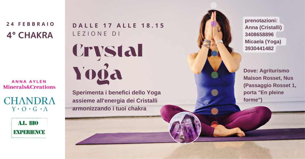 Crystal Yoga - 4° chakra