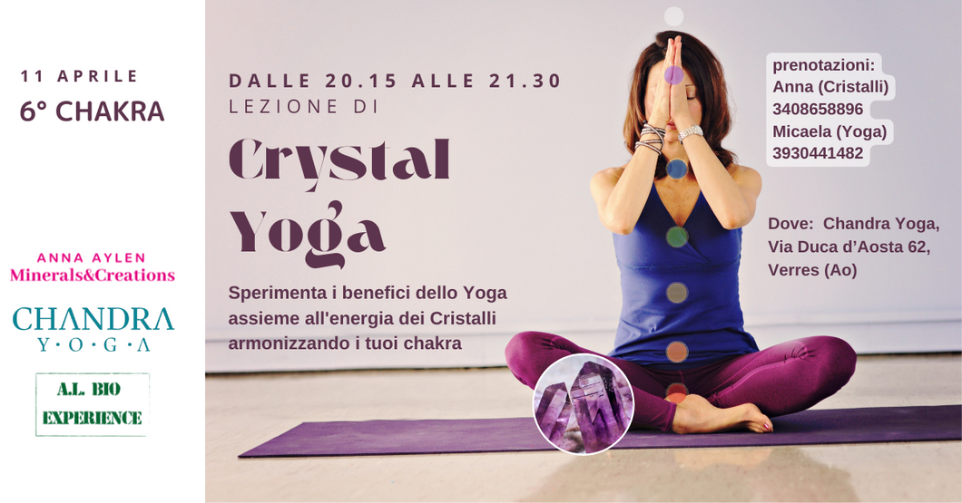 Crystal Yoga - 6° chakra