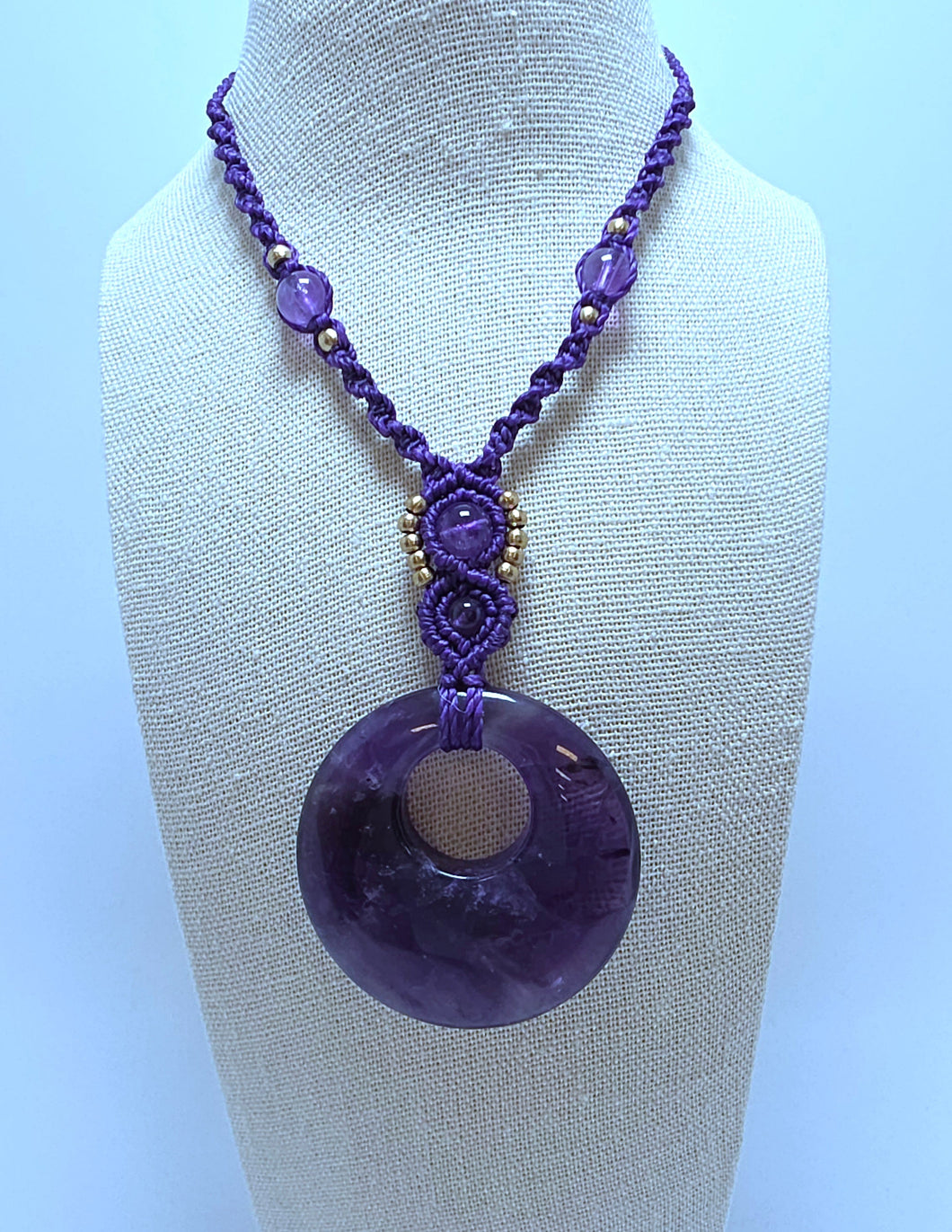 Collana Enseki viola purple