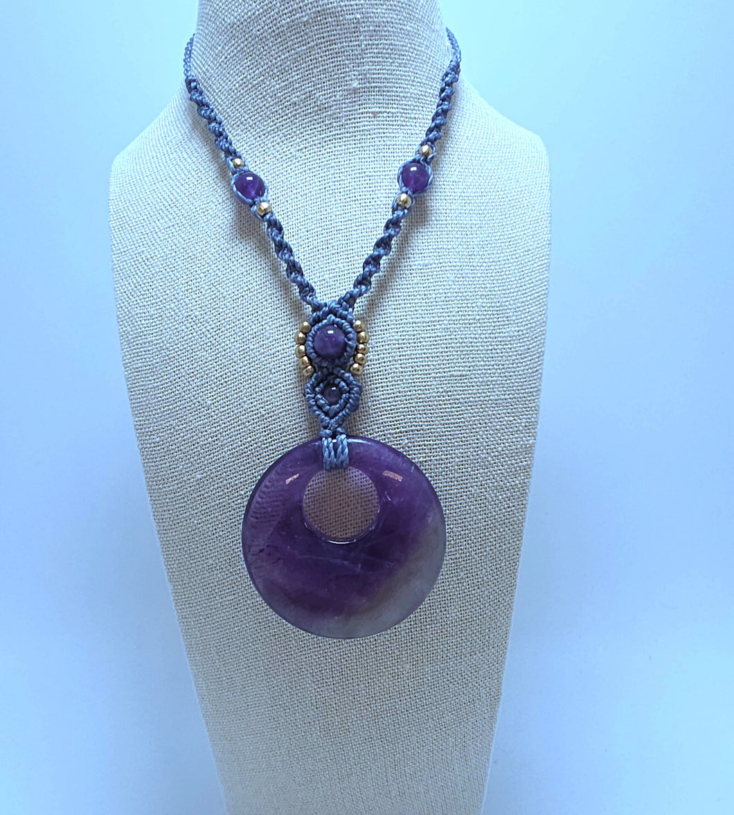 Collana Enseki azzurro