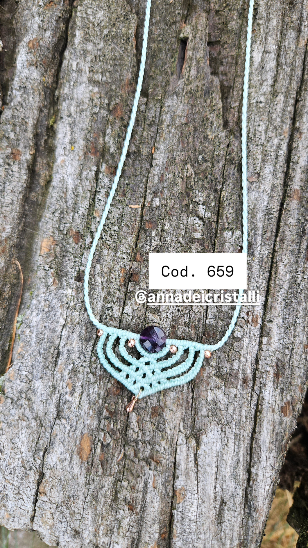 Collana Armocromia Verde Menta